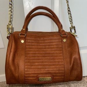 Steve Madden Cognac Faux Leather Purse